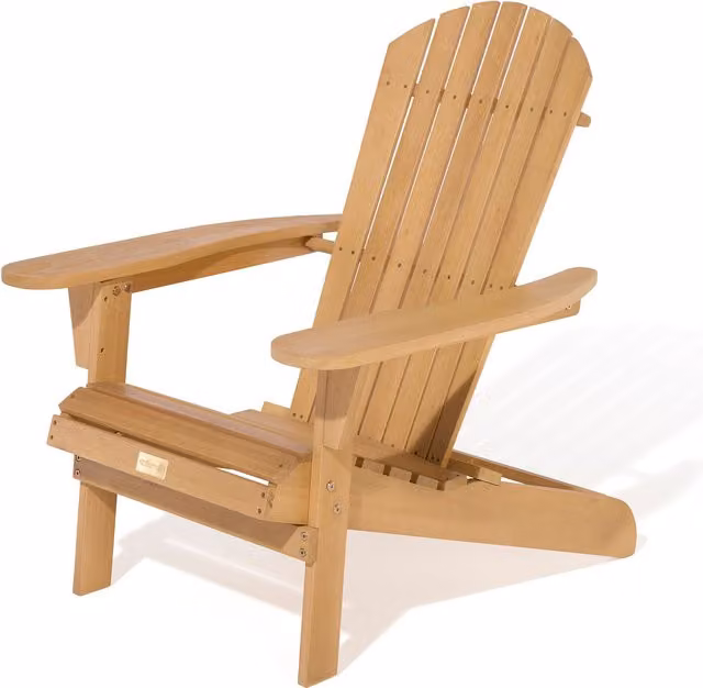 Rowlinson Sandown Wooden Adirondack Chair in Brown