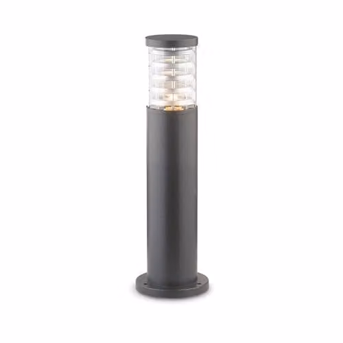 Netlighting Tronco Outdoor Bollard Lamp in Anthracite and Black, Aluminium and Glass, IP65, E27 – 1