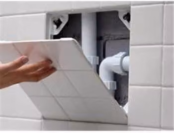 Manthorpe Building Products Tile Access Panel, White, W: 50 cm x D: 50 cm