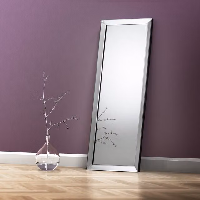 Julian Bowen Soprano Lean-To Dressing Mirror in White – 3