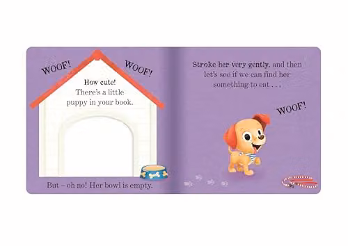 There's a Little Puppy in Your Book: An interactive board book by Puffin, multicolour – 2