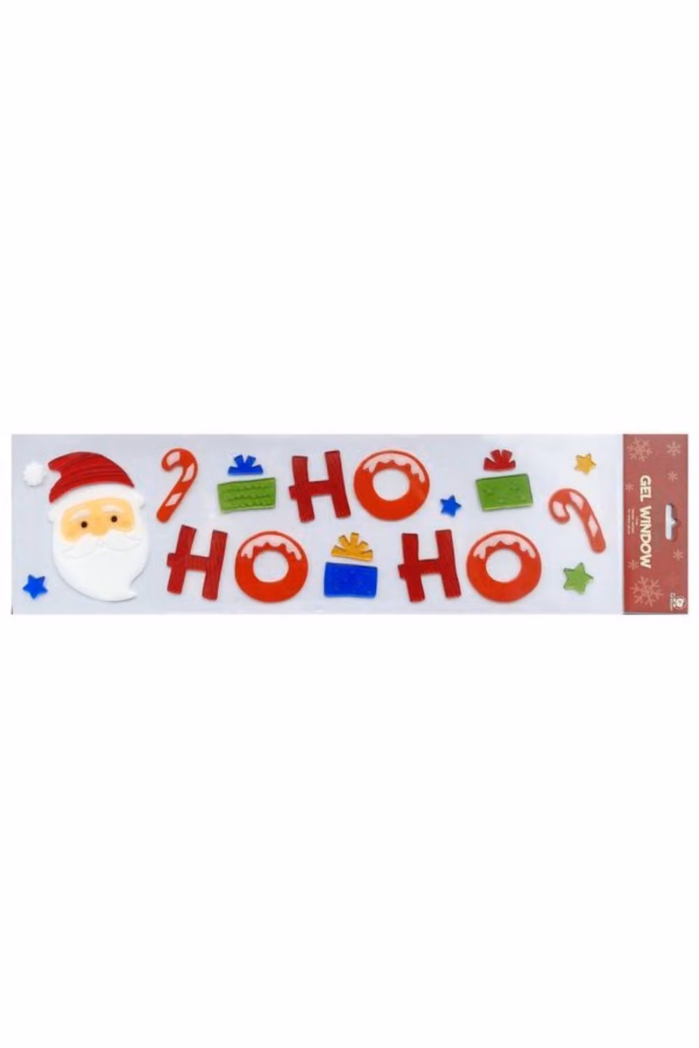 KDMD Red Ho Ho Ho Santa Christmas Adhesive Stickers, 4 Pack – 2