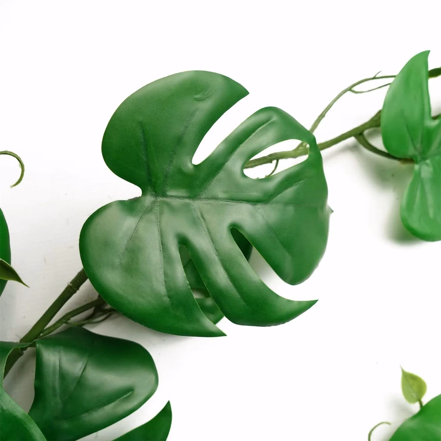 Leaf UK Green Artificial Trailing Hanging Monstera Plant, Height: 180 cm – 3