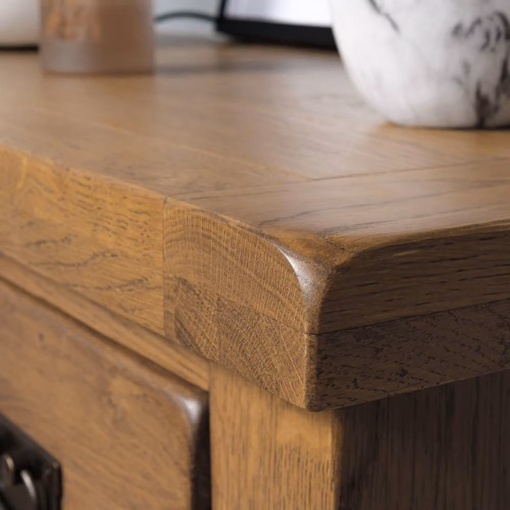 Elm Home And Garden Rustic Oak Wide Chest of 2+3 Drawers in Light Oak – 3