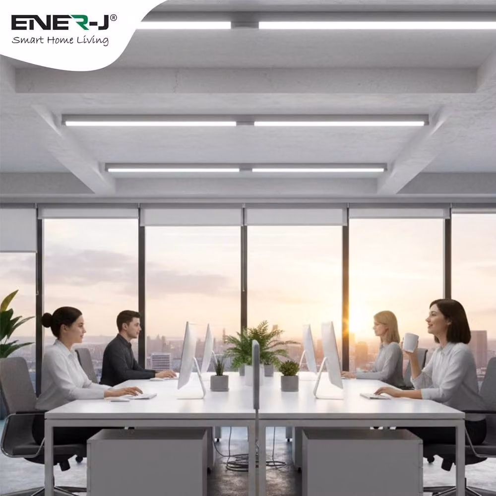 ENER-J 5 Pack T8 LED Tube 120cm 18W CCT Switchable Warm Cool Daylight in White – 3