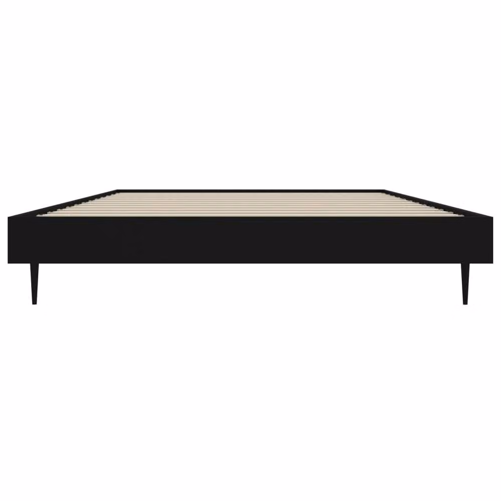 Berkfield Home Black Bed Frame W/D/H: 90 x 200 cm – 3