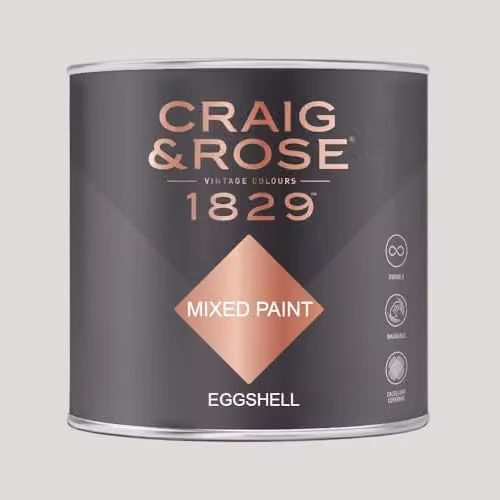 Craig & Rose 1829 Paint Stop Eggshell Paint in Dutch White, 750ml