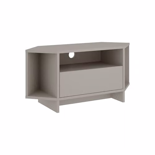 HOCUS PICUS Modern Corner TV Unit in Sandstone – 2