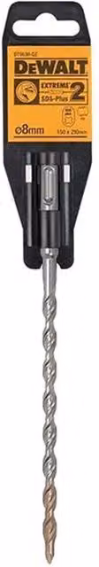 DeWalt SDS Plus Extreme 2 Carbide Tipped Drill Bit in Silver and Multicolour