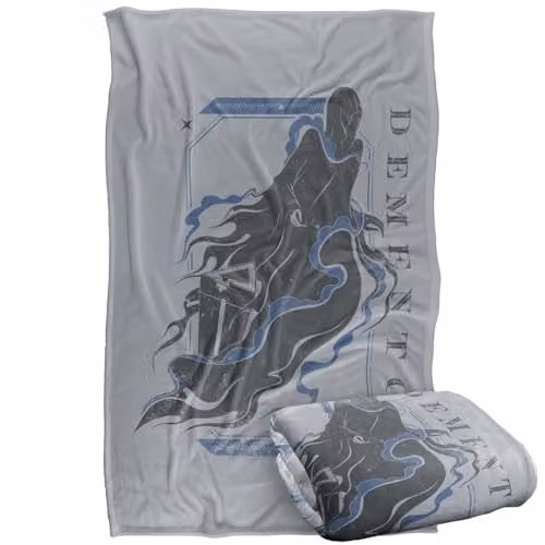 LOGOVISION Harry Potter The Azkaban Dementor Super Soft Silky Touch Fleece Throw Blanket, Multicolour