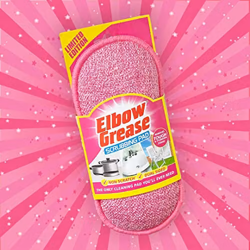 Elbow Grease Pink Dual Sided Scrubbing Pad (1 Pack) – 2