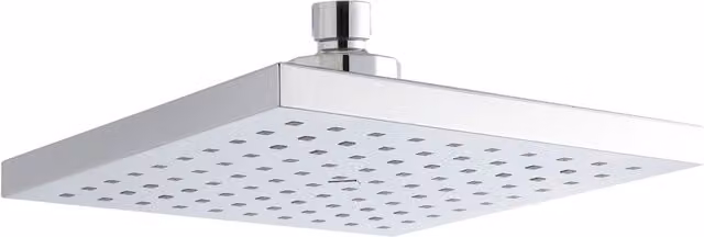 Balterley Empire Square Rainfall Shower Head, Chrome, W/D/H: 20 x 20 x 6 cm