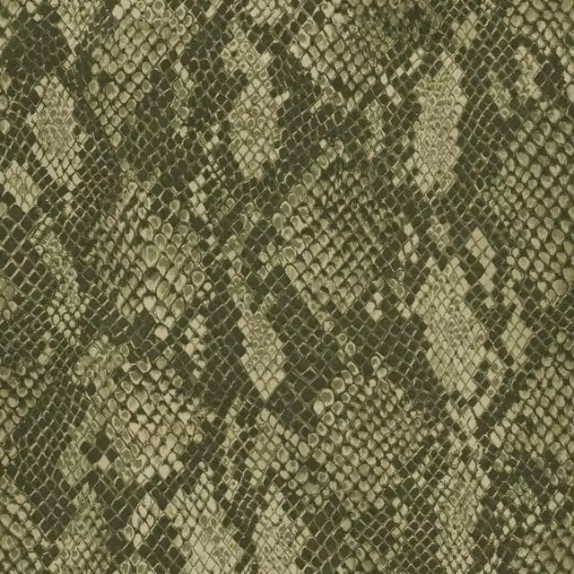 House of Hackney Laurustine Botanical Animal Print Wallpaper Sample in Green
