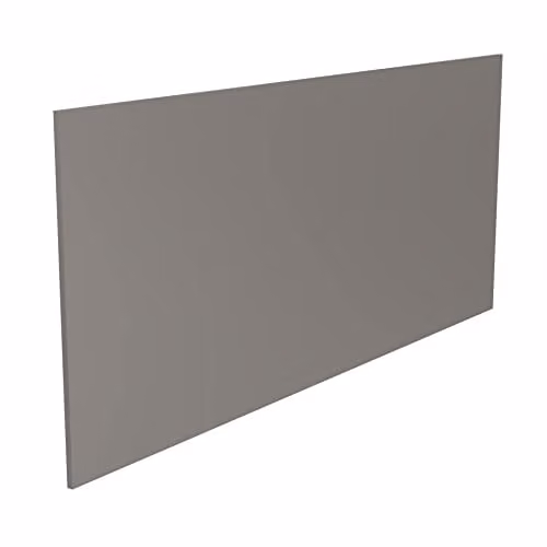 Kitchen Kit Shaker Door Flatpack Breakfast Bar Back Panel in Dust Grey Matt, W: 2100 mm, H: 900 mm, D: 900 mm – 1