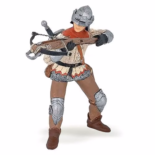 Papo Multicolour Realistic Red Crossbowman Figure from the Fantasy & Medieval Collection