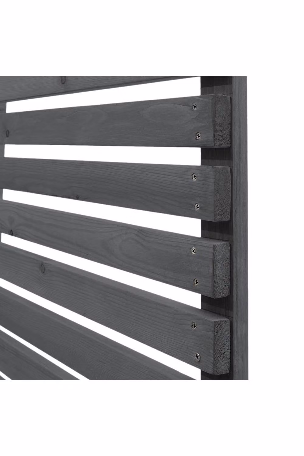 Garden Sanctuary Grey Wood Privacy Fence Board, W/H: 120 x 180 cm – 4
