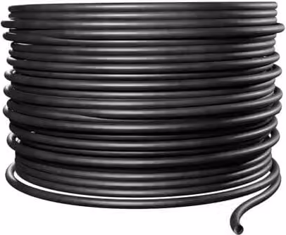 Polypipe Polyduct ENATS Smooth Single Wall Electric Duct, Black, 100m (38mm I.D.)