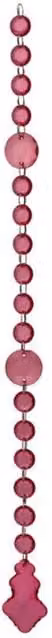 KDMD Pink Cerise Leaf Pendant Garland Christmas Decoration – 1